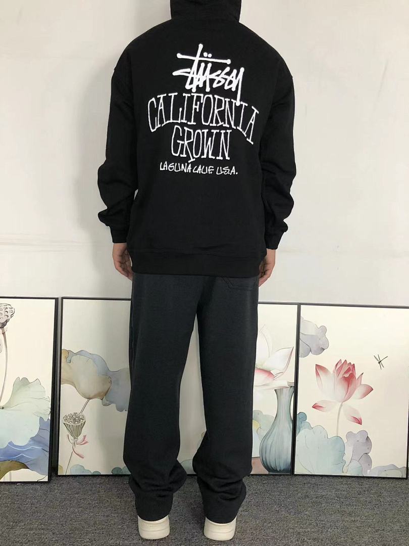 Stussy 138 STUSSY HOODIE 510220182 (Im 170Cm 60Kg I Wear Size S In The Phot) - Image 4