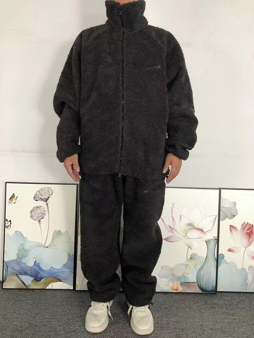 Fear of God TROUSERS 225 FOG FLEECE JACKET - Image 4
