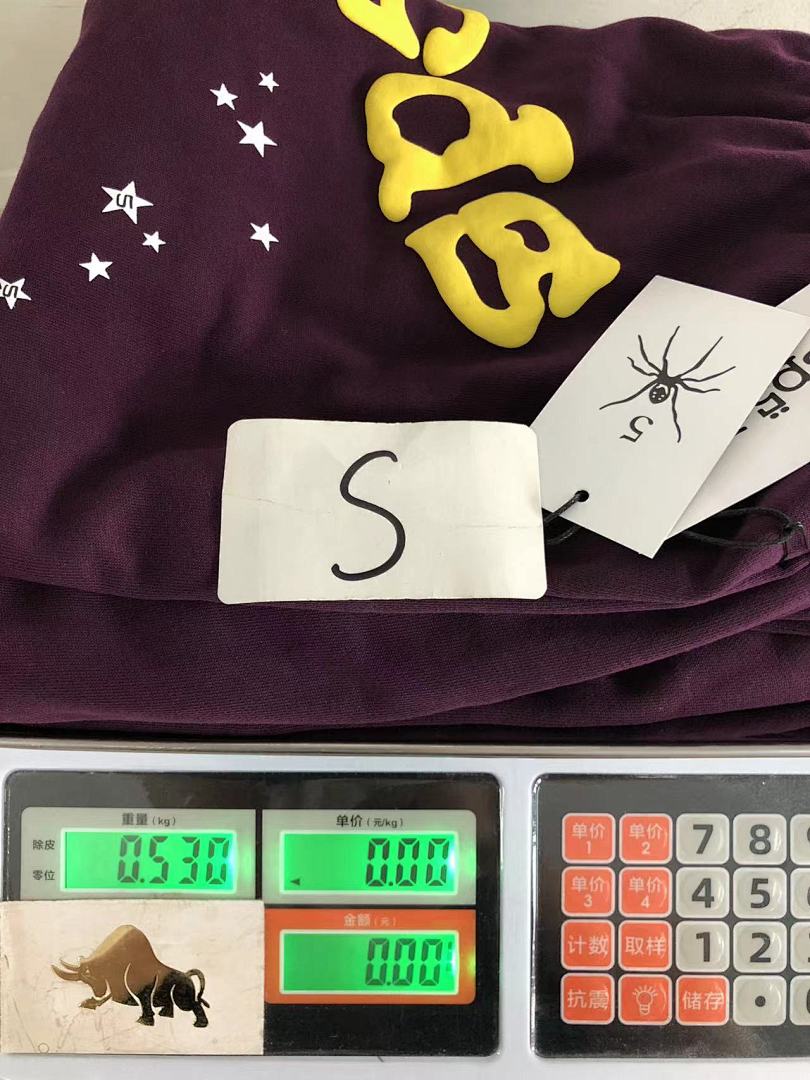 Sp5der TROUSERS125 SP5DER HOODIE - Image 42