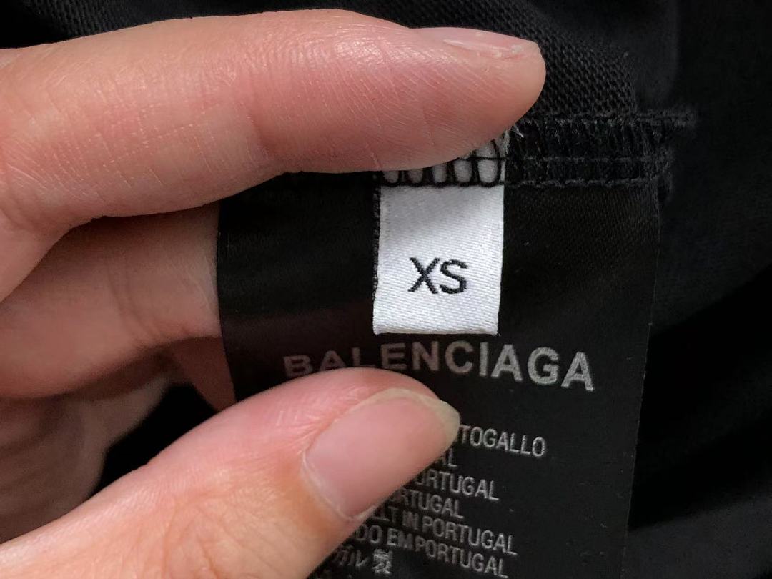 Balenciaga 125 B⭐L⭐⭐⭐IA⭐A T-SHIRT 42041306163 (Im 170Cm 60Kg I Wear Size XS In The Phot) - Image 14
