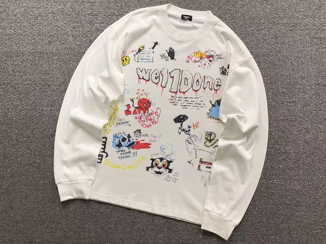 We11done 135 WE11 ⭐⭐NE LONG SLEEVED 3108192617 (Im 170Cm 60Kg I Wear Size S In The Phot) - Image 13