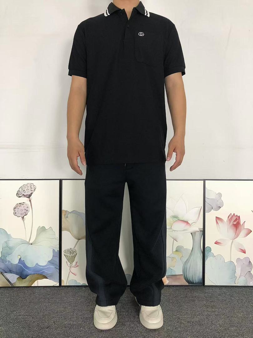 Gucci 128 G⭐C⭐I POLO 5110810147 (Im 170Cm 60Kg I Wear Size L In The Phot) - Image 3