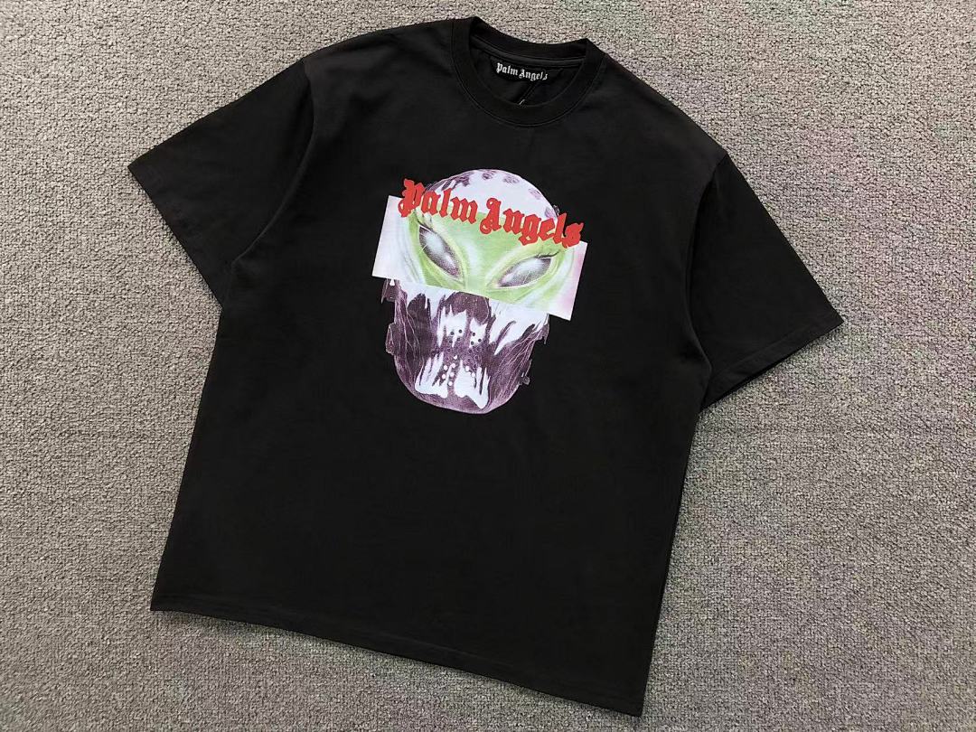 Palm Angels 78 PALM ANGELS T-SHIRT 41060953121 (Im 170Cm 60Kg I Wear Size L In The Phot) - Image 11