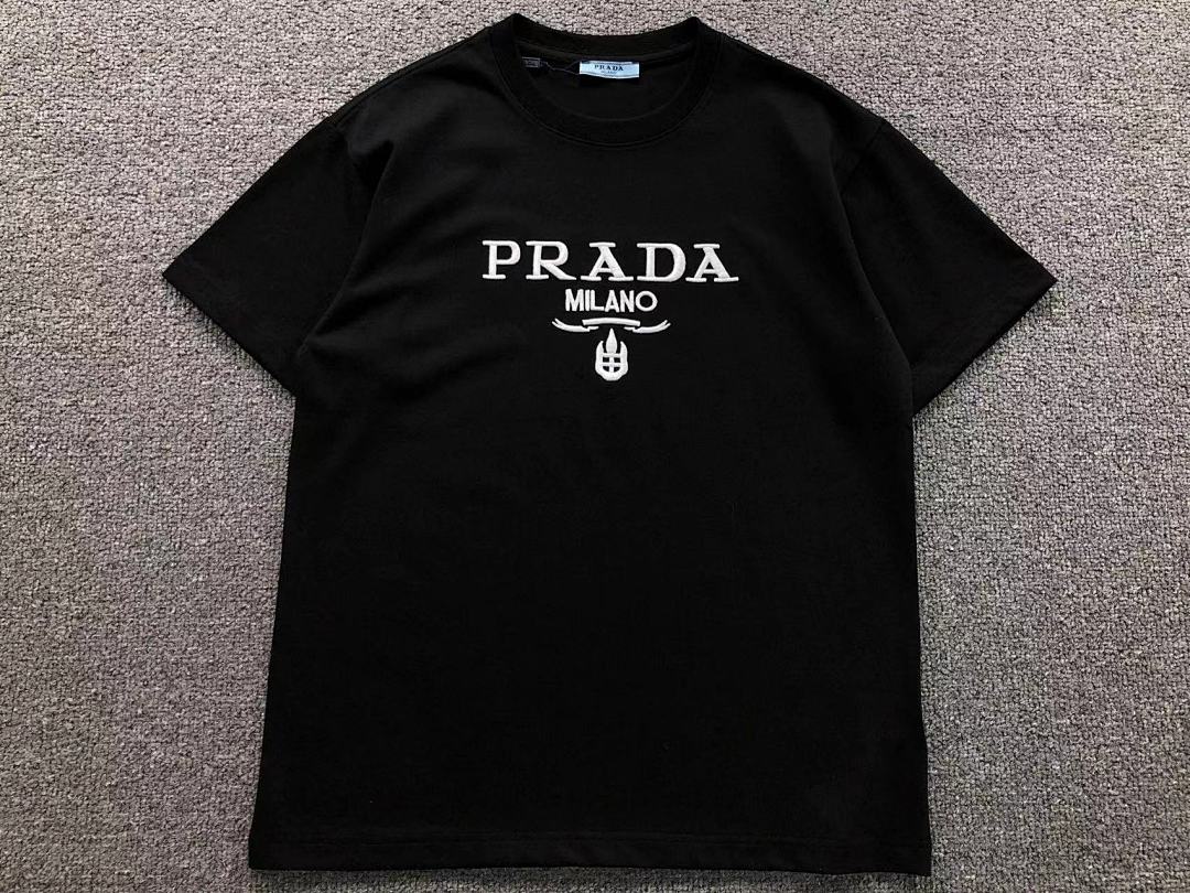Prada 125 P⭐A⭐A T-SHIRT 3112032521 (Im 170Cm 60Kg I Wear Size M In The Phot) - Image 11
