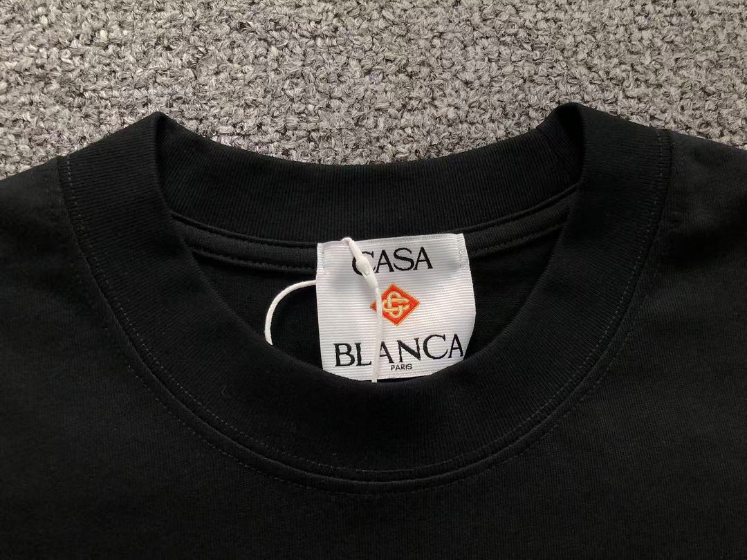 Casablanca 105 CASABLANCA T-SHIRT 52071831127 (Im 170Cm 60Kg I Wear Size L In The Phot) - Image 25