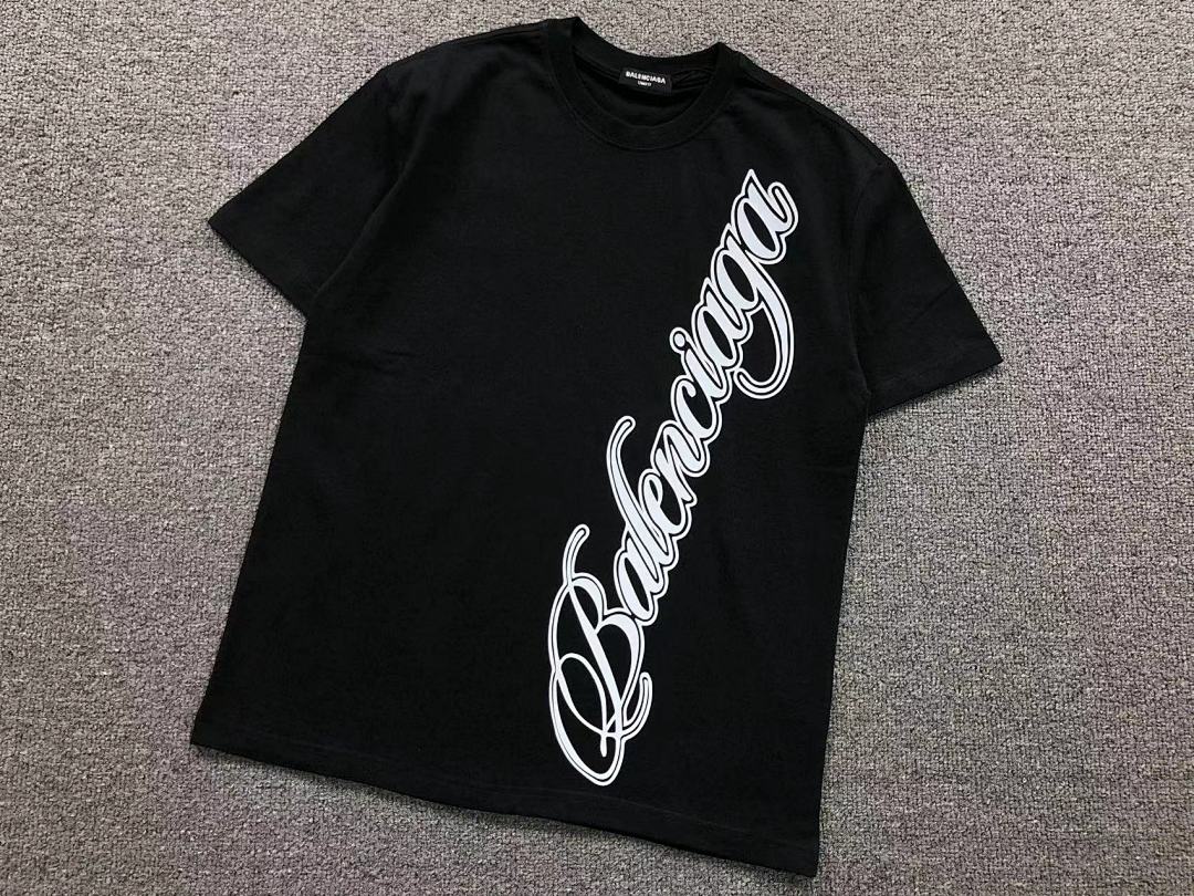 Balenciaga 88 B⭐L⭐⭐⭐IA⭐A T-SHIRT 5230502136 (Im 170Cm 60Kg I Wear Size XS In The Phot) - Image 6