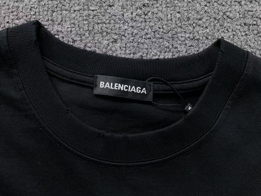 Balenciaga 98 B⭐L⭐⭐⭐IA⭐A T-SHIRT 5233023127 (Im 170Cm 60Kg I Wear Size XL In The Phot) - Image 20