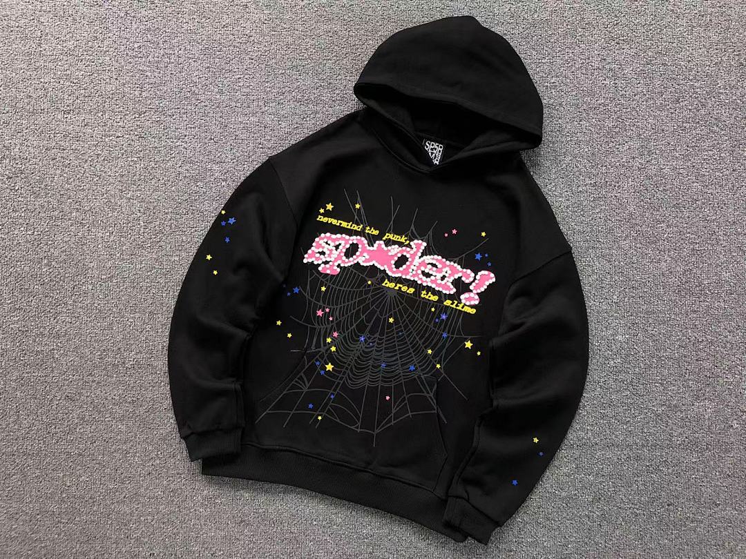 Sp5der TROUSERS 116 SP5DER HOODIE - Image 9