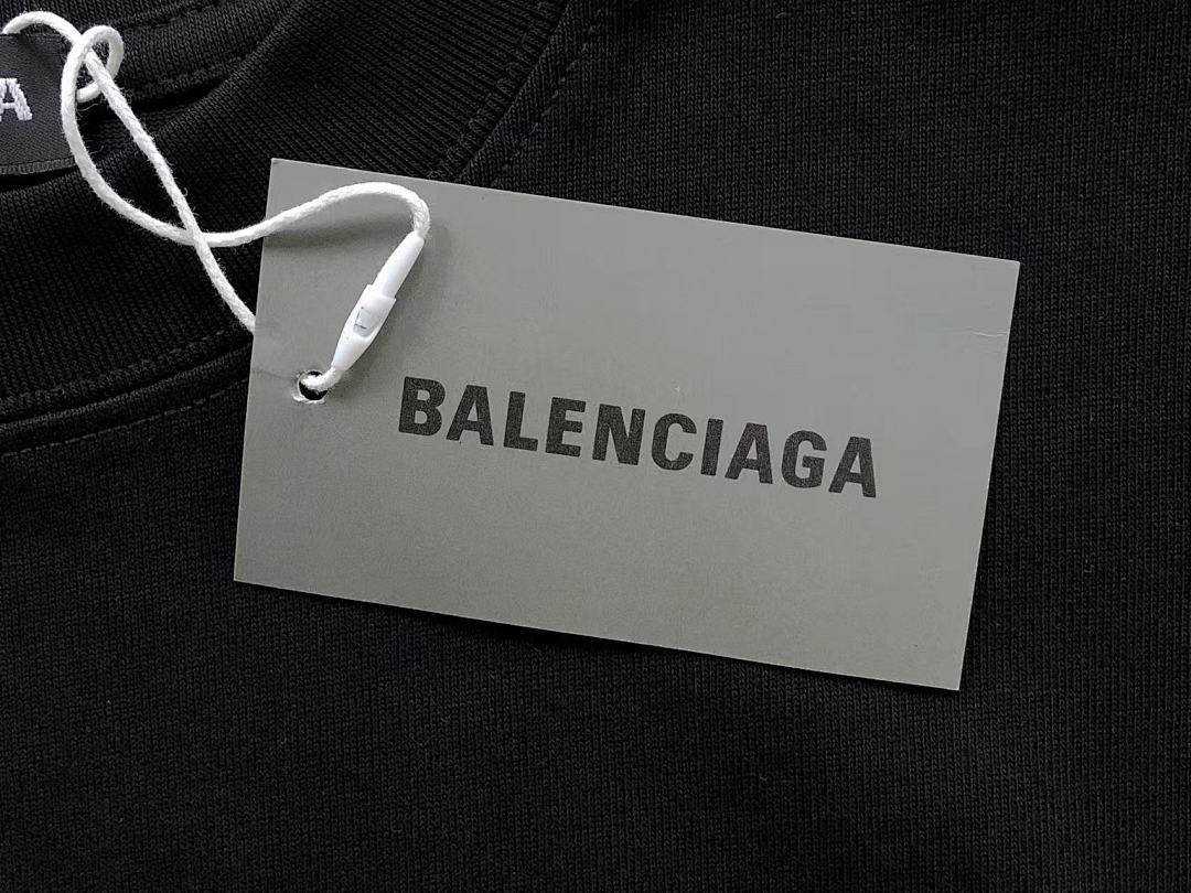 Balenciaga 98 B⭐L⭐⭐⭐IA⭐A T-SHIRT 2162303125 (Im 170Cm 60Kg I Wear Size S In The Phot) - Image 23