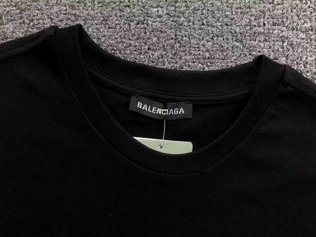 Balenciaga 118 B⭐L⭐⭐⭐IA⭐A T-SHIRT 41206001 (Im 170Cm 55Kg I Wear Size L In The Phot) - Image 22