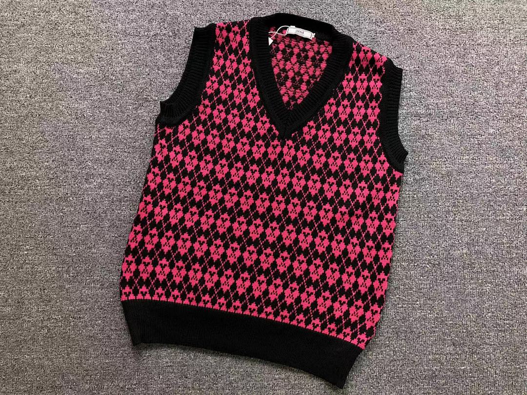 AMI 115 AMI VEST SWEATER 11082505140 (Im 170Cm 60Kg I Wear Size L In The Phot) - Image 11