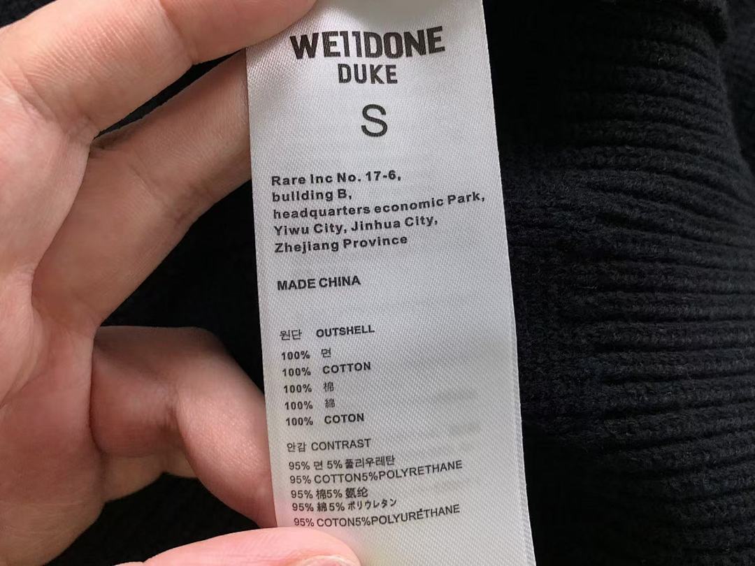 We11done 218 WE11 ⭐⭐NE SWEATER 3109170717 (Im 170Cm 60Kg I Wear Size S In The Phot) - Image 22