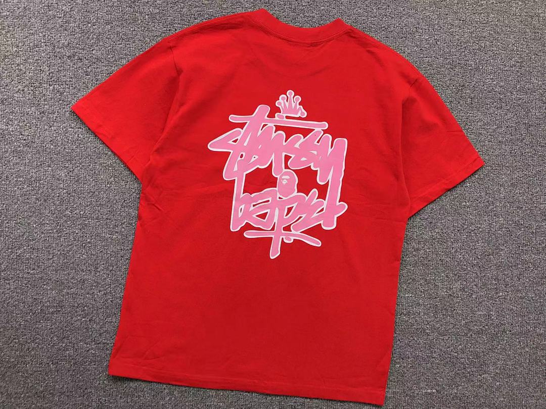 Bape 78 BAPE STUSSY T-SHIRT - Image 7