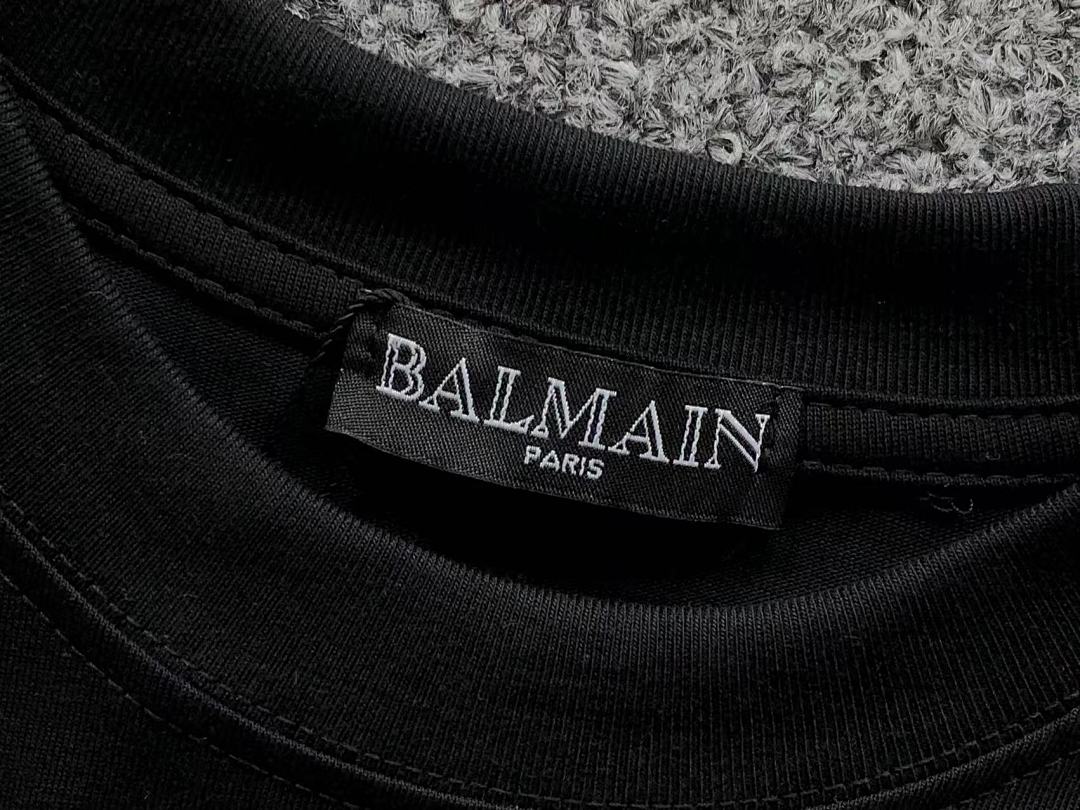 Balmain 85 BALMAIN T-SHIRT 1107240132 (Im 170Cm 60Kg I Wear Size M In The Phot) - Image 19