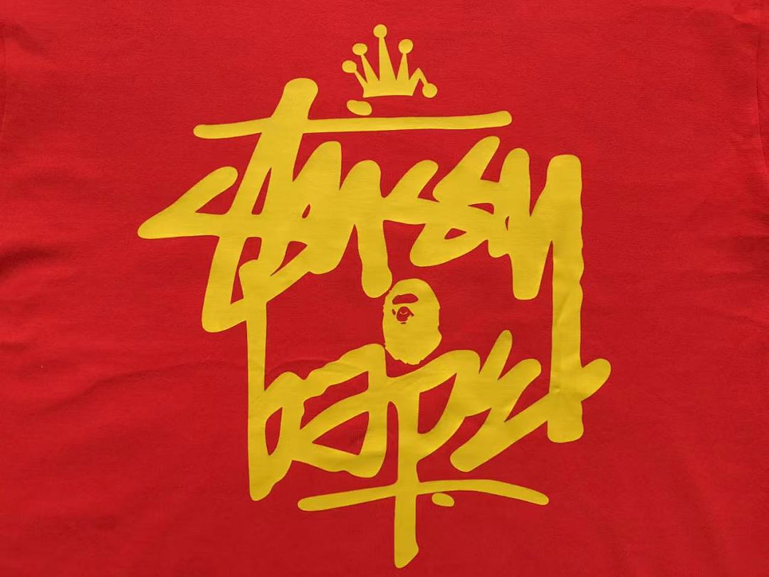 Bape 78 BAPE STUSSY T-SHIRT - Image 20