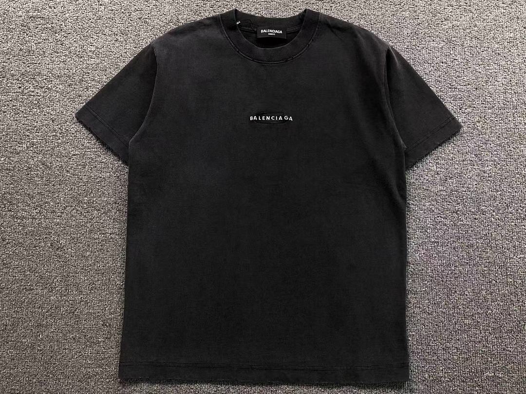 Balenciaga 125 B⭐L⭐⭐⭐IA⭐A T-SHIRT 5208240481 (Im 170Cm 60Kg I Wear Size S In The Phot) - Image 11