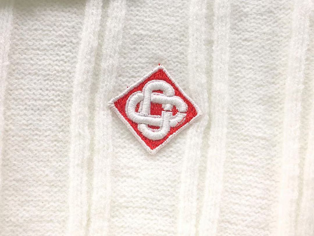 Casablanca 128 CASABLANCA SWEATER POLO 583050127 (Im 170Cm 60Kg I Wear Size L In The Phot) - Image 8