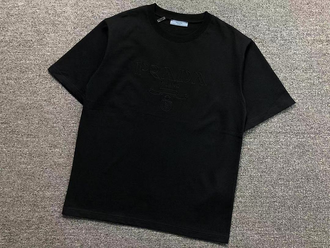 Prada 95 P⭐A⭐A T-SHIRT 3201220403 (Im 170Cm 60Kg I Wear Size M In The Phot) - Image 11