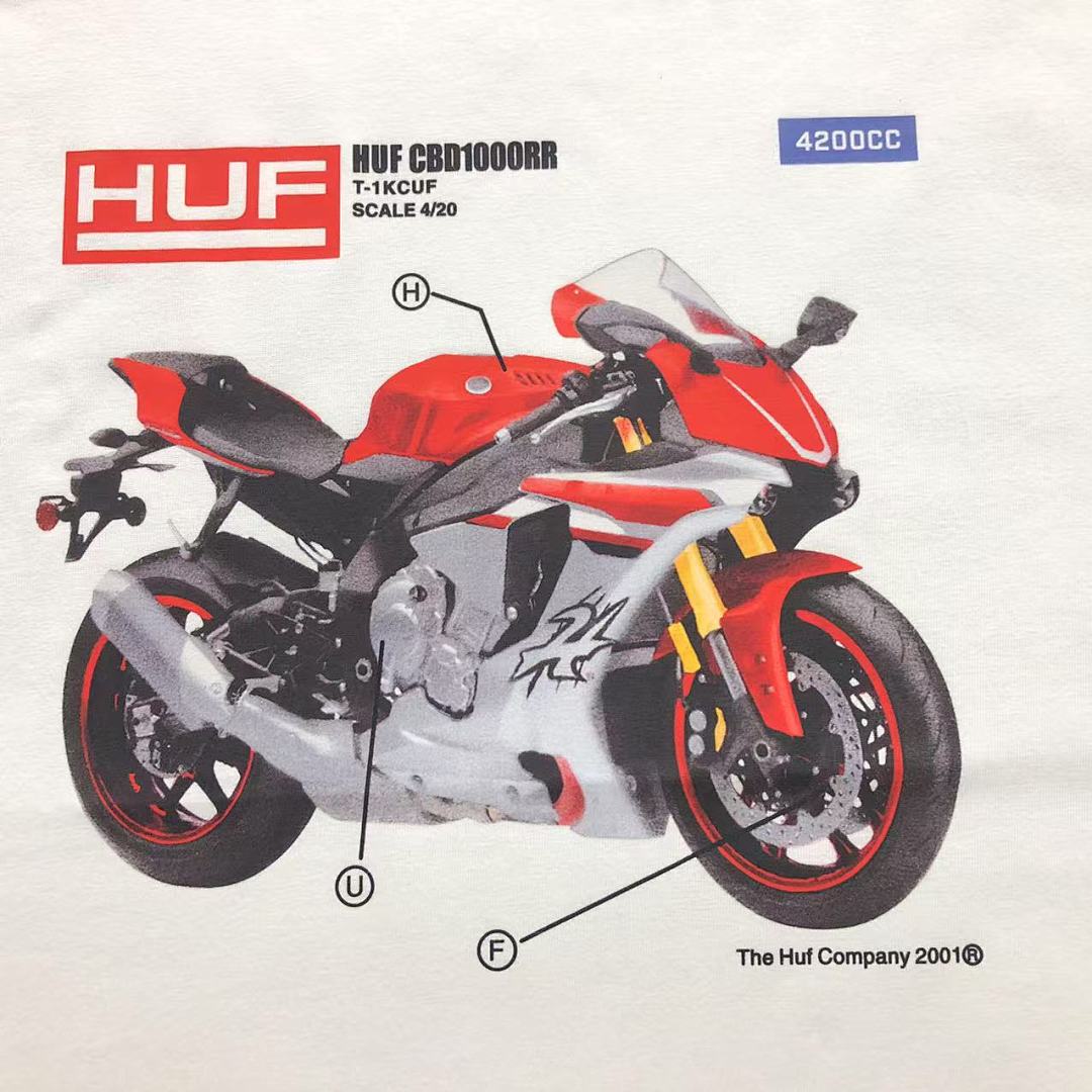 HUF 78 HUF T-SHIRT 4104211802 (Im 170Cm 60Kg I Wear Size L In The Phot) - Image 9
