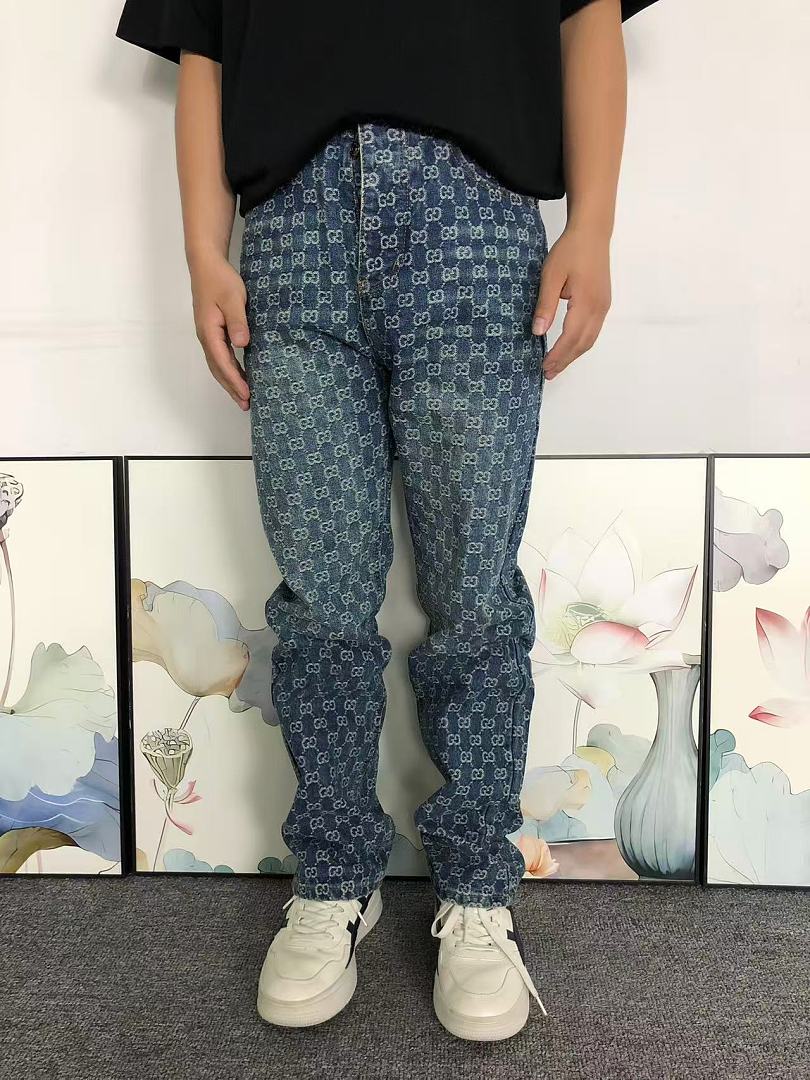 Gucci 215 G⭐C⭐I TROUSERS 3206051317 (Im 170Cm 60Kg I Wear Size 30 In The Phot) - Image 3