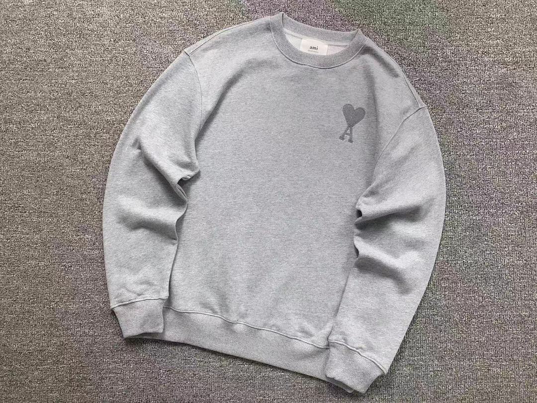 AMI 175 AMI HOODIE 22082704001 (Im 170Cm 60Kg I Wear Size M In The Phot) - Image 17