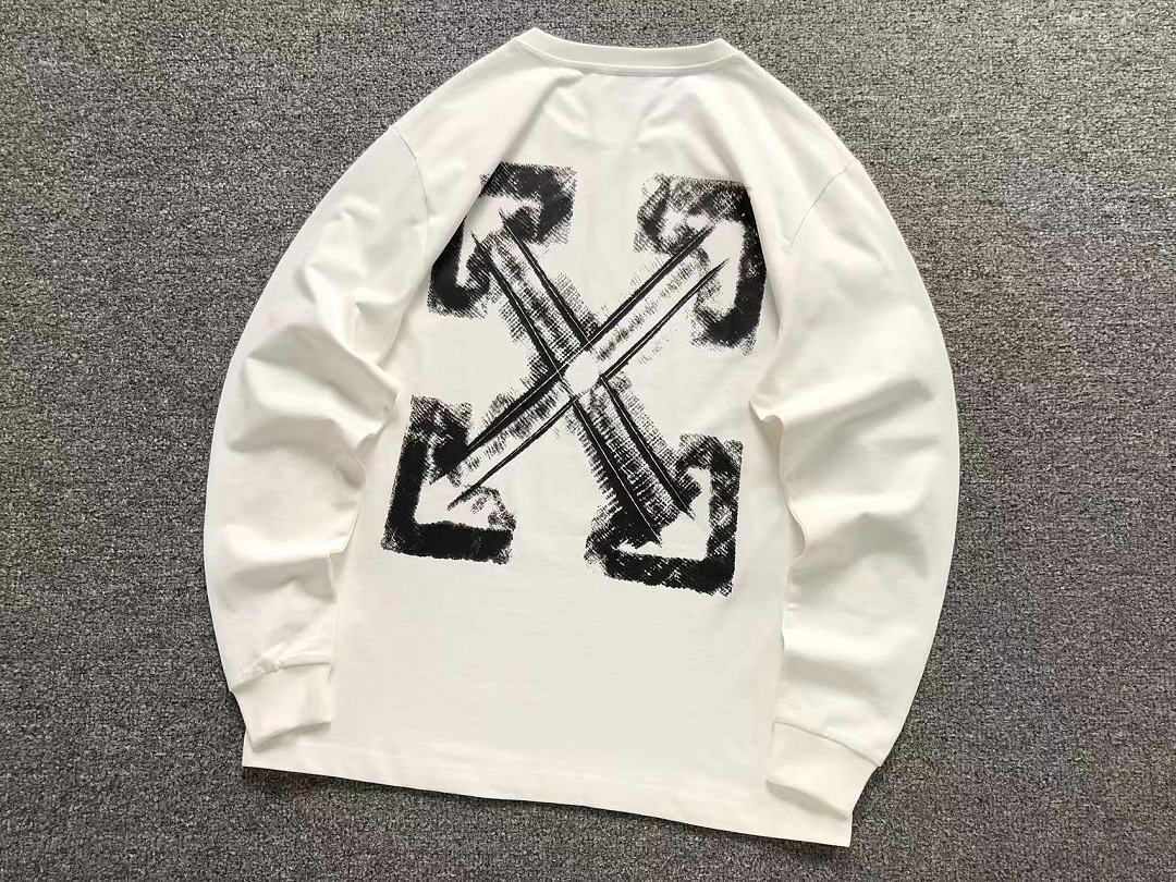 Off-White 125 OFF-WHITE LONG SLEEVED 5208052419 (Im 170Cm 60Kg I Wear Size M In The Phot) - Image 7