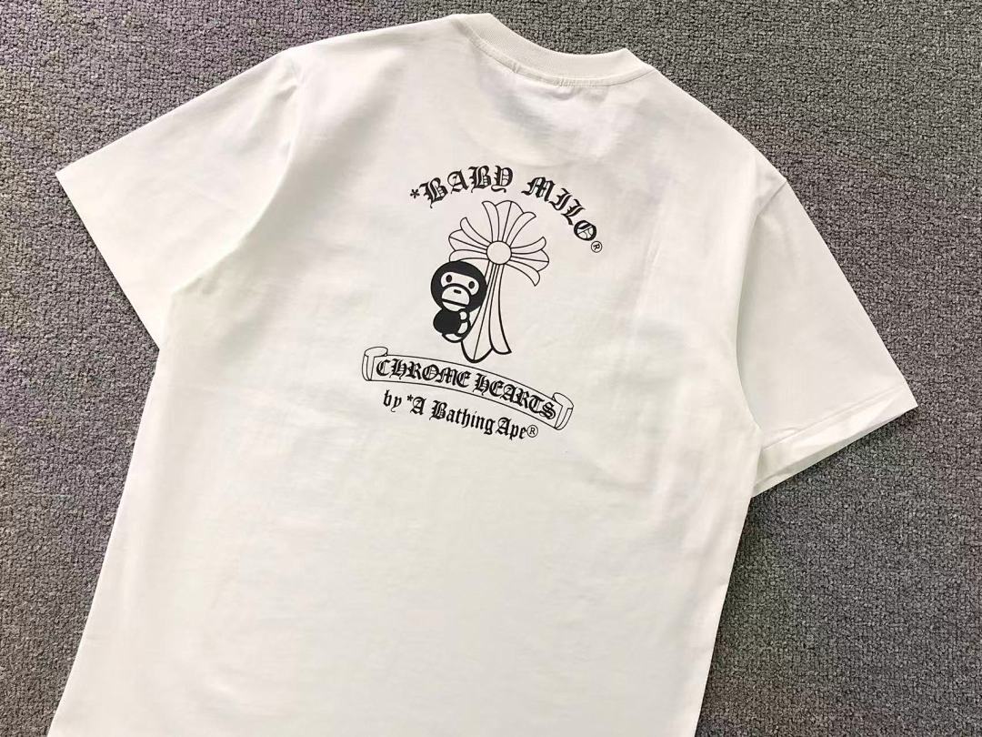 Bape 108 BAPE C⭐⭐OME HE⭐⭐TS T-SHIRT 3201100611 (Im 170Cm 60Kg I Wear Size M In The Phot) - Image 16
