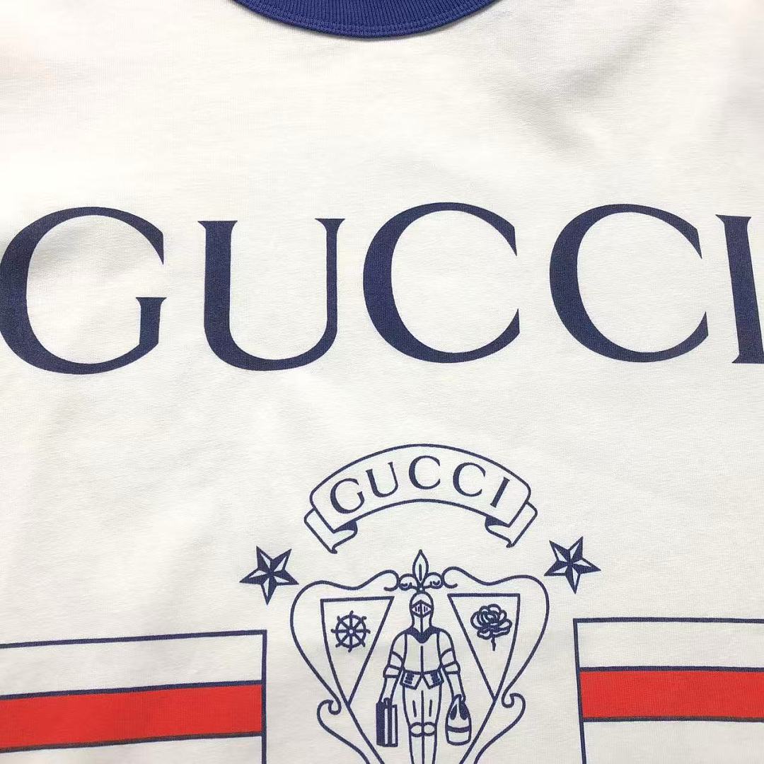 Gucci 135 G⭐C⭐I T-SHIRT 22050704125 (Im 170Cm 60Kg I Wear Size S In The Phot) - Image 9