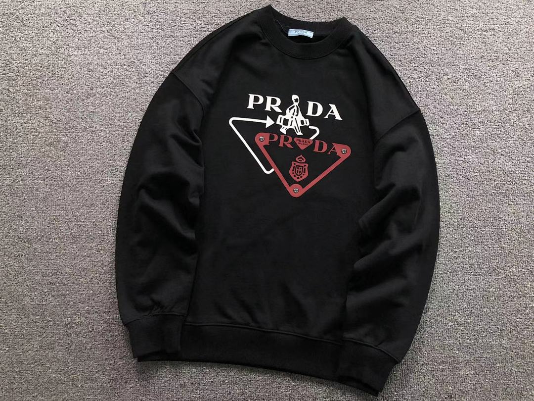 Prada 165 P⭐A⭐A HOODIE 5111412147 (Im 170Cm 60Kg I Wear Size M In The Phot) - Image 17