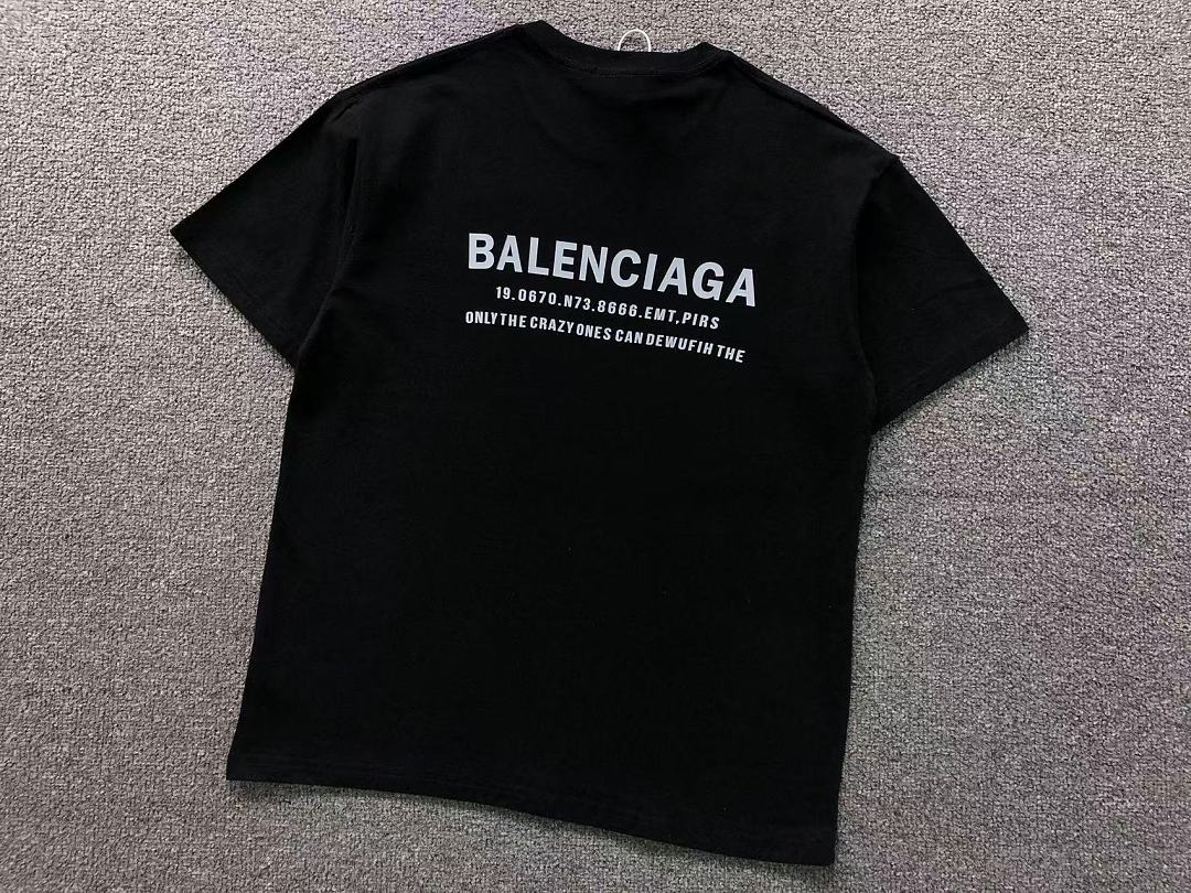 Balenciaga 115 B⭐L⭐⭐⭐IA⭐A T-SHIRT 22051326172 (Im 170Cm 60Kg I Wear Size L In The Phot) - Image 8