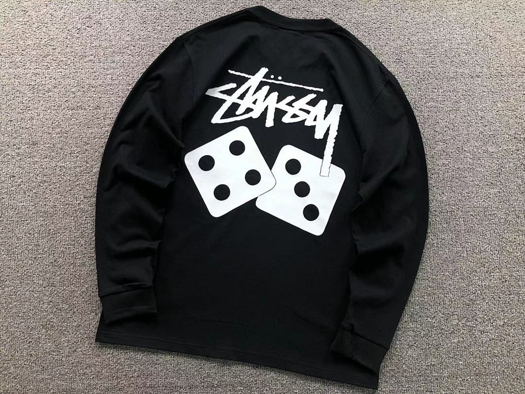 Stussy 95 STUSSY LONG SLEEVED 582002123 (Im 170Cm 60Kg I Wear Size M In The Phot) - Image 8