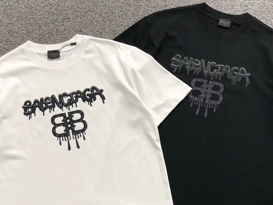 Balenciaga 118 B⭐L⭐⭐⭐IA⭐A T-SHIRT 5240112147 (Im 170Cm 60Kg I Wear Size L In The Phot) - Image 6
