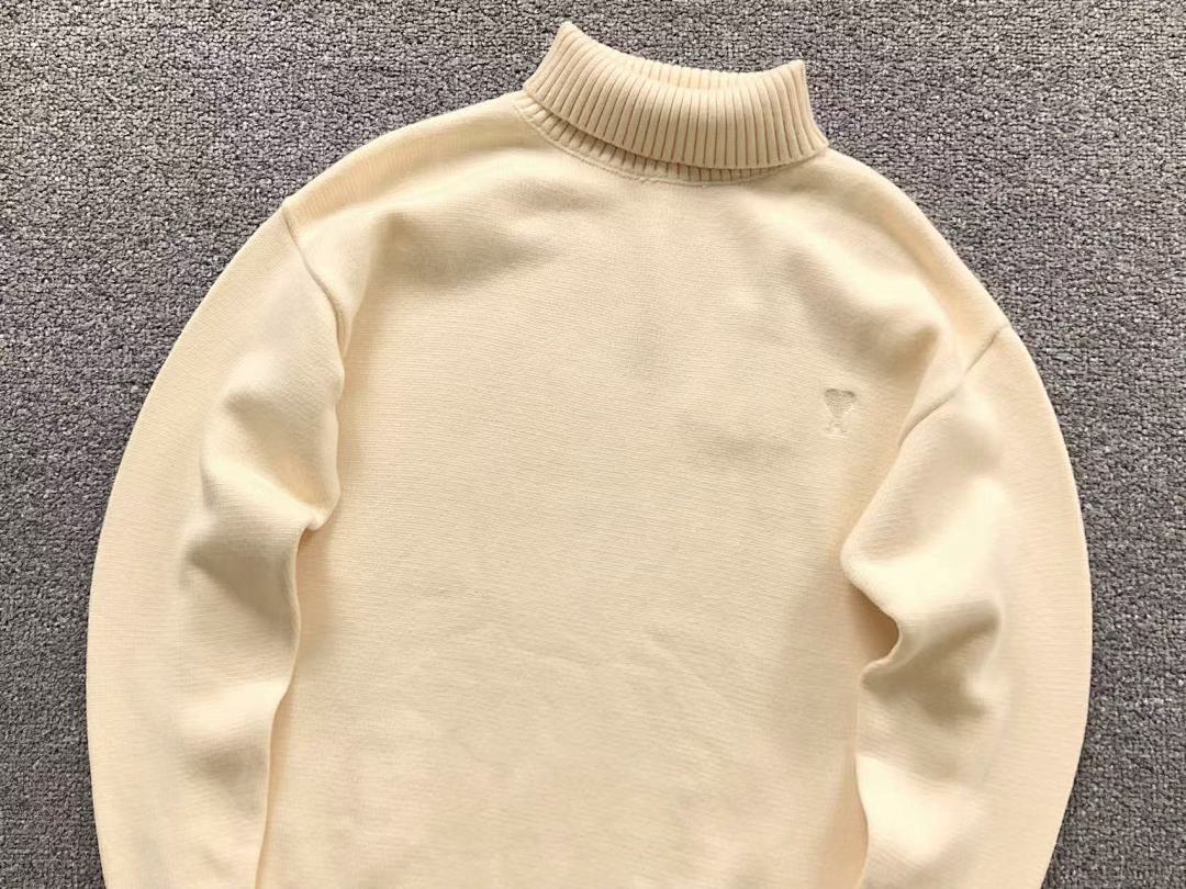 AMI 158 AMI SWEATER 21101105125 (Im 170Cm 60Kg I Wear Size M In The Phot) - Image 14