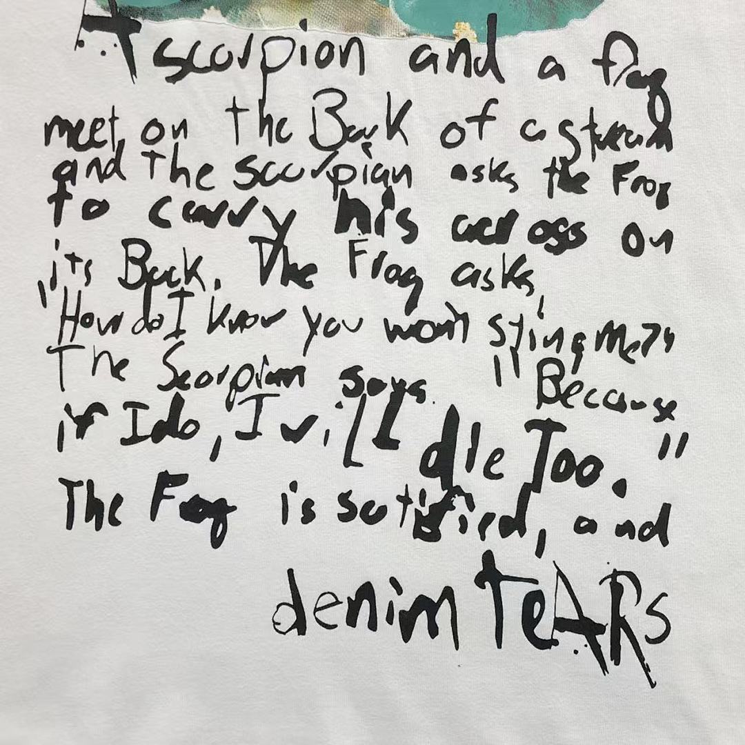 Denim Tears 79 DENIM TEARS T-SHIRT 413110186 (Im 170Cm 60Kg I Wear Size M In The Phot) - Image 10