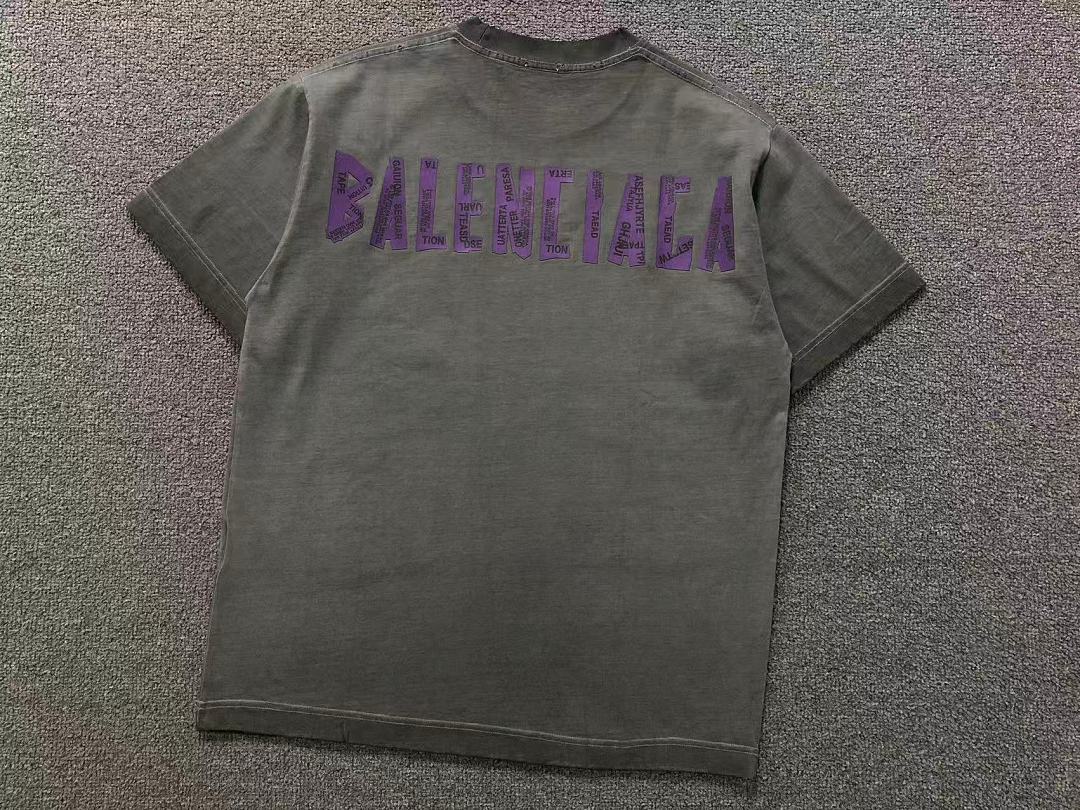 Balenciaga 135 B⭐L⭐⭐⭐IA⭐A T-SHIRT 5260608147 (Im 170Cm 60Kg I Wear Size L In The Phot) - Image 12