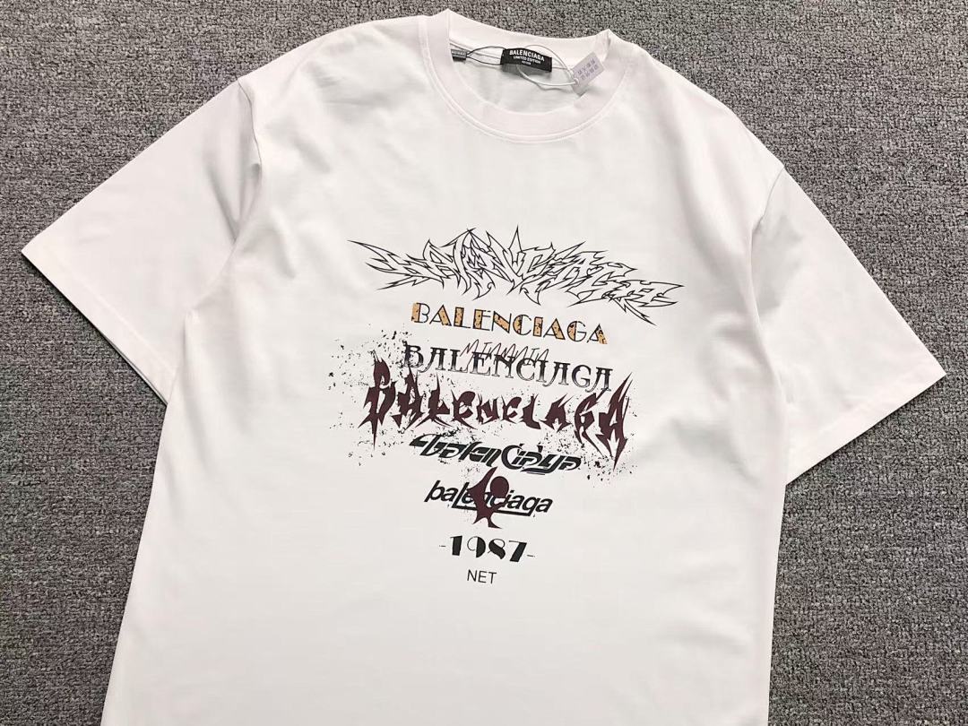 Balenciaga 108 B⭐L⭐⭐⭐IA⭐A T-SHIRT 213030321 (Im 170Cm 55Kg I Wear Size S In The Phot) - Image 14