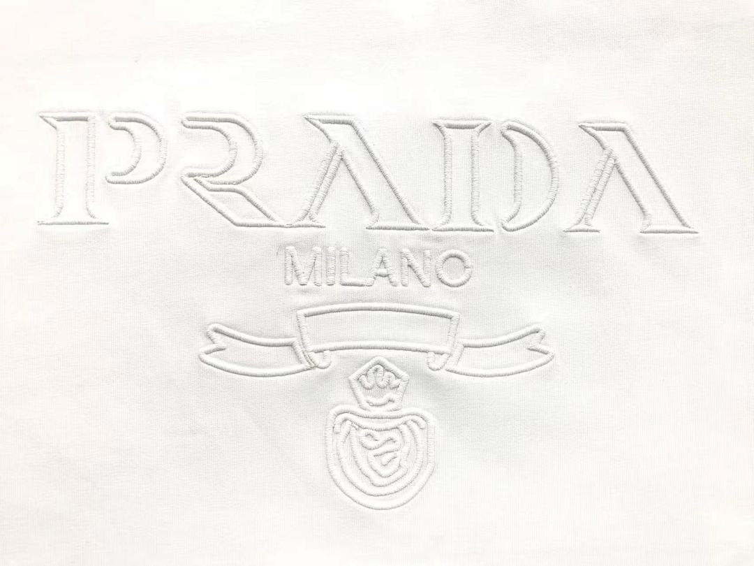 Prada 95 P⭐A⭐A T-SHIRT 3201220403 (Im 170Cm 60Kg I Wear Size M In The Phot) - Image 10