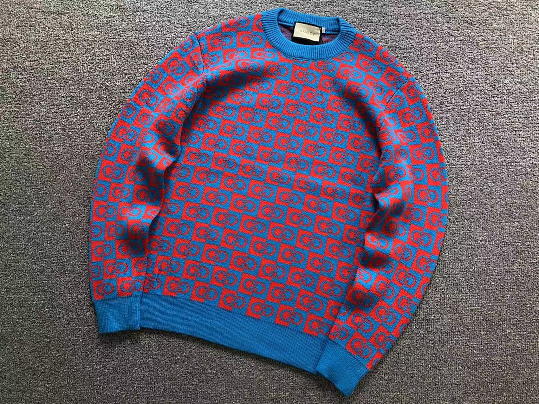 Gucci 138 G⭐C⭐I SWEATER 41101313146 (Im 170Cm 60Kg I Wear Size L In The Phot) - Image 10
