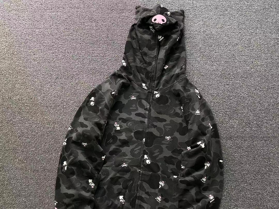 Bape 305 BAPE HOODIE 3205184311 (Im 170Cm 60Kg I Wear Size M In The Phot) - Image 13
