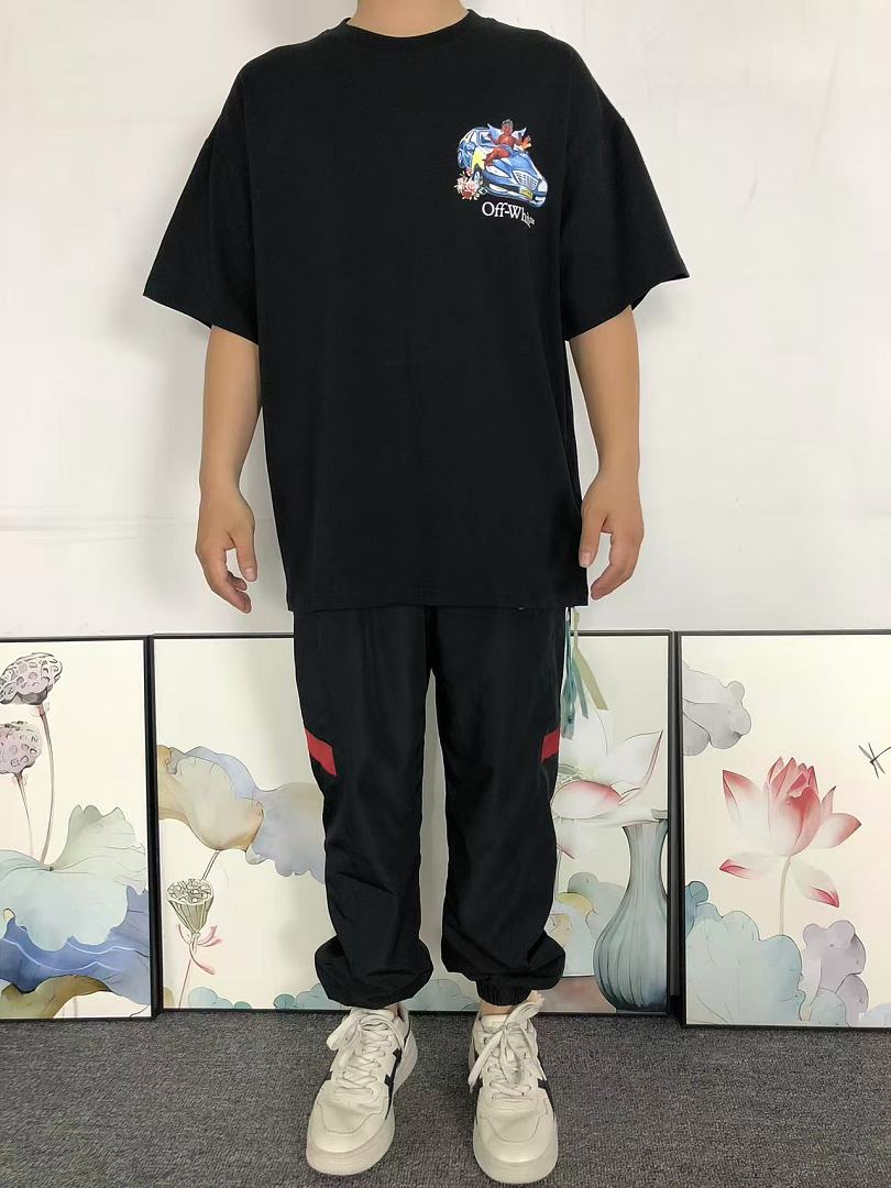 Unbranded 155 OFF-WHITE T-SHIRT 2204291301 (Im 170Cm 60Kg I Wear Size M In The Phot) - Image 3
