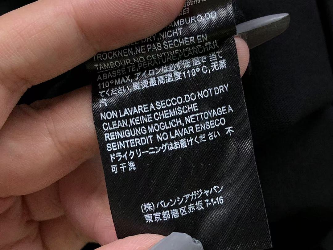 Balenciaga 115 B⭐L⭐⭐⭐IA⭐A T-SHIRT 2162314125 (Im 170Cm 60Kg I Wear Size S In The Phot) - Image 25