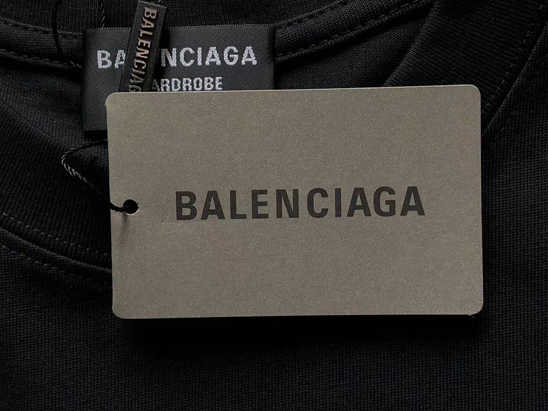 Balenciaga 115 B⭐L⭐⭐⭐IA⭐A T-SHIRT 3102220621 (Im 170Cm 55Kg I Wear Size M In The Phot) - Image 30