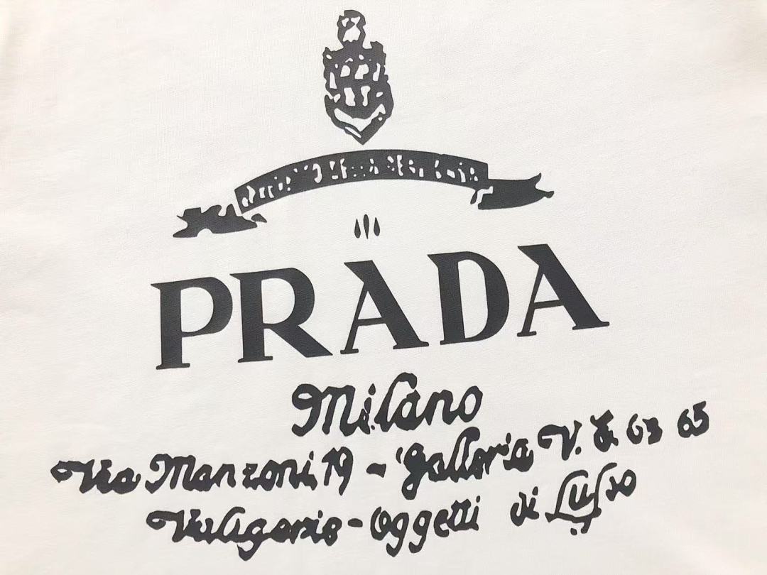 Prada 108 P⭐A⭐A T-SHIRT 411132421 (Im 170Cm 57Kg I Wear Size M In The Phot) - Image 18