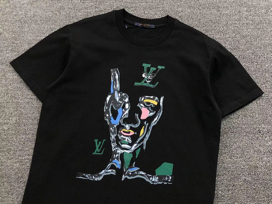 Louis Vuitton 128 L⭐ T-SHIRT 1101170521 (Im 170Cm 57Kg I Wear Size M In The Phot) - Image 18