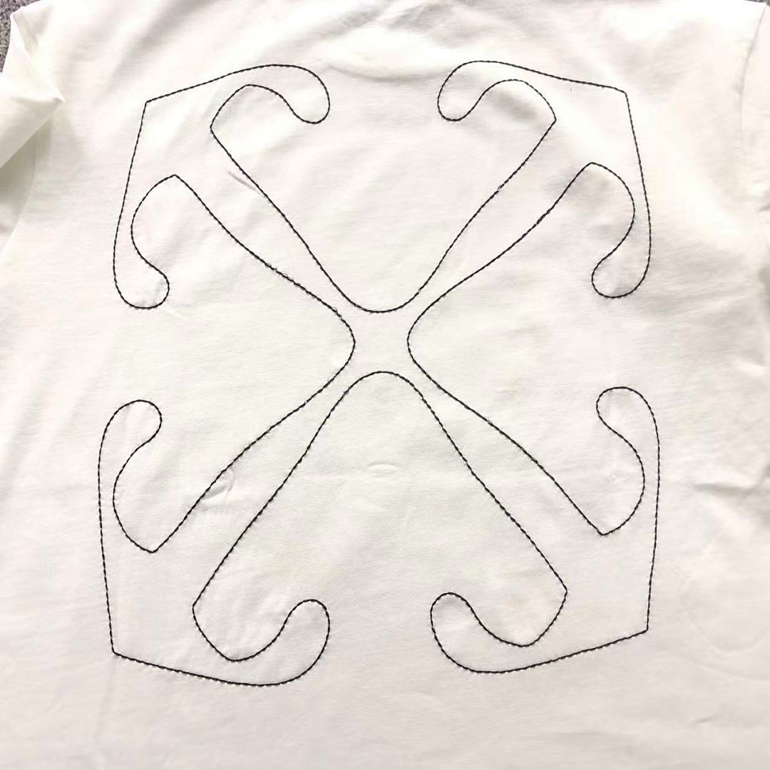 Off-White 108 OFF-WHITE T-SHIRT 5111113147 (Im 170Cm 60Kg I Wear Size M In The Phot) - Image 9