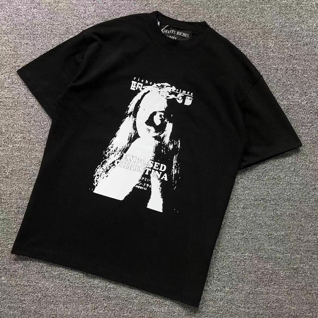 Chanel 85 ENFANTS RICHES DEPRIMES T-SHIRT 42012443162 (Im 170Cm 60Kg I Wear Size S In The Phot)