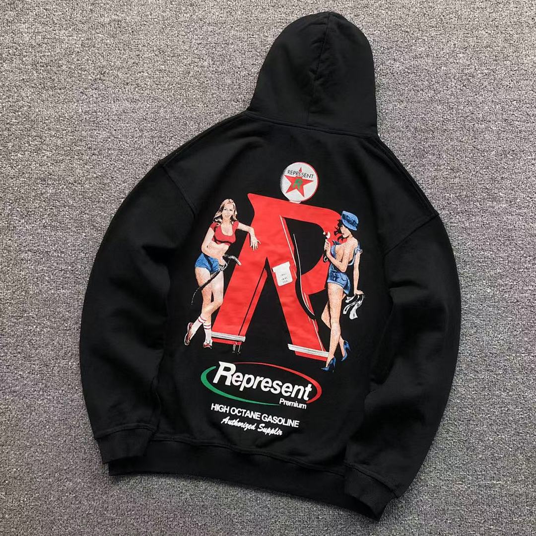 Represent 135 REPRESENT HOODIE 510030391 (Im 170Cm 60Kg I Wear Size S In The Phot)