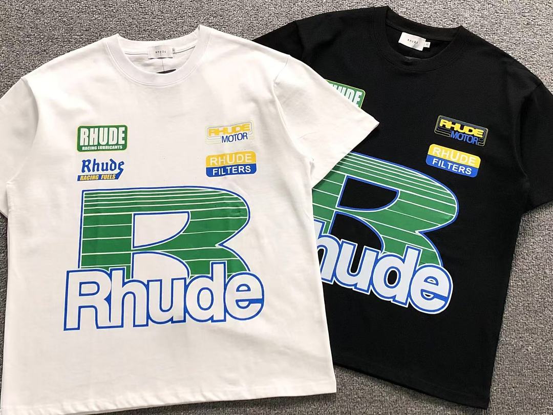 Rhude 95 RHUDE T-SHIRT 3204230521 (Im 170Cm 60Kg I Wear Size S In The Phot) - Image 6