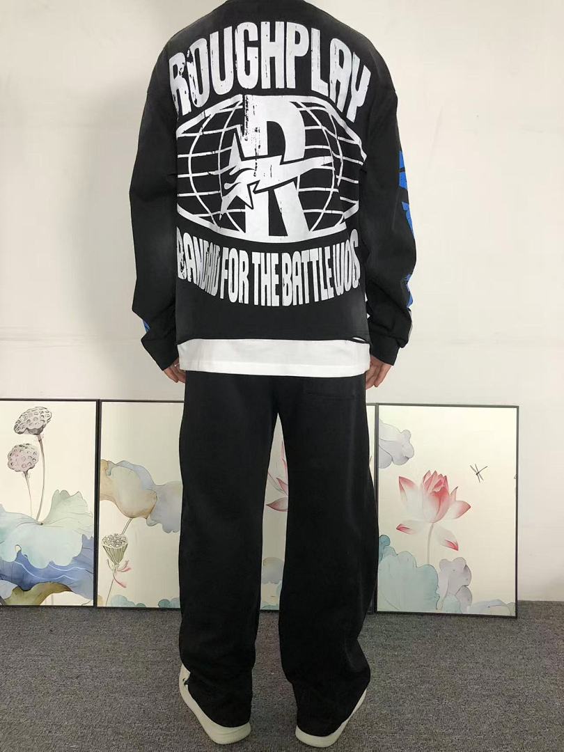 Unbranded 138 R⭐⭐G⭐P⭐⭐Y LONG SLEEVED 3112100517 (Im 170Cm 60Kg I Wear Size S In The Phot) - Image 4