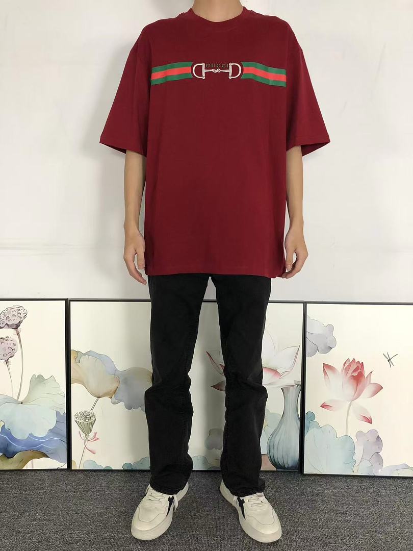 Gucci 135 G⭐C⭐I T-SHIRT 22050713125 (Im 170Cm 60Kg I Wear Size S In The Phot) - Image 3